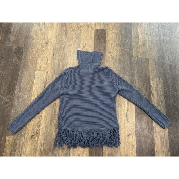 Michael Kors Fringe Hem Knit Sweater Size Large - Picture 5 of 5